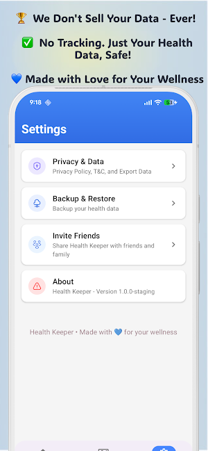 Health Keeper: Medical Records Screenshot 2