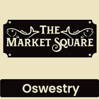 Market Square Oswestry Wales