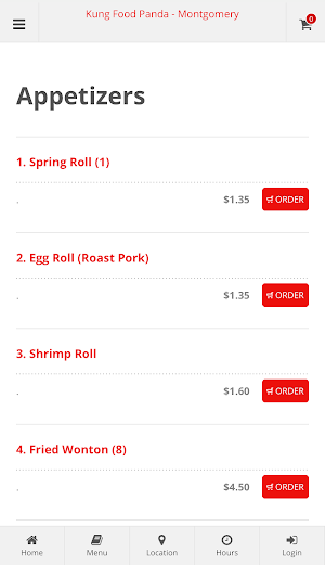 Kung Food Panda Montgomery Screenshot 1