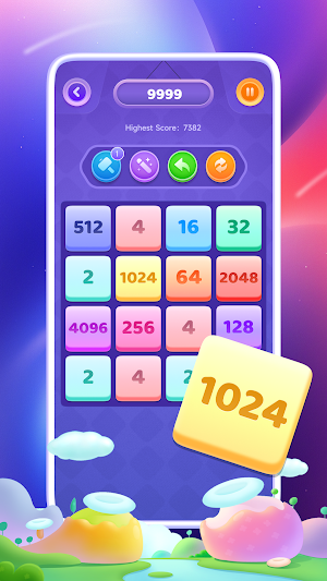 Gird Merge-2048 Screenshot 1