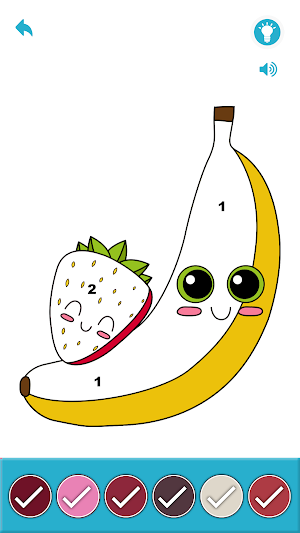 Watermelon Game Color Games Screenshot 3