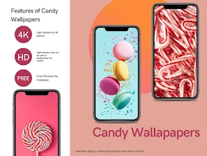 Candy Wallpapers HD for Phone Screenshot 0