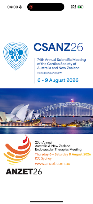 CSANZ and ANZET 2026 Screenshot 0