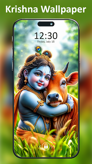Shree Krishna Wallpaper HD 4K Screenshot 2