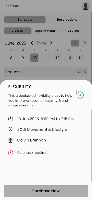 SOLE Movement Screenshot 3