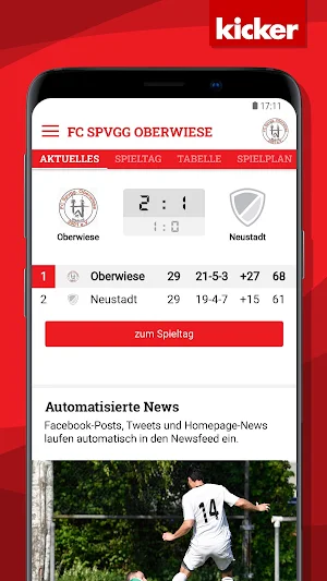FC SpVgg Oberwiese Screenshot 2
