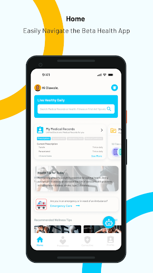 Beta Health Screenshot 2