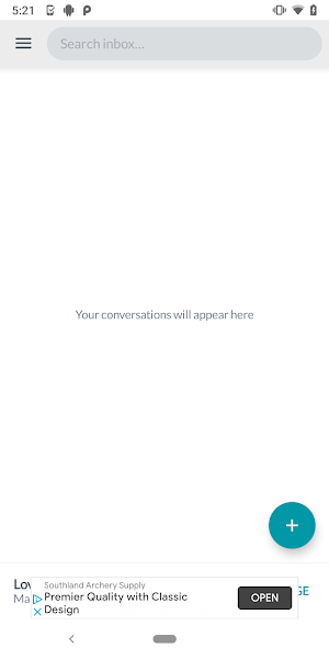 SMS Messenger Screenshot 1