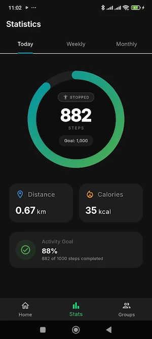 StepUP – Walk & Step Tracker Screenshot 3