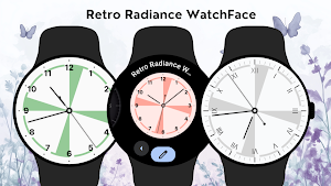 Retro Radiance Watch Face Screenshot 3