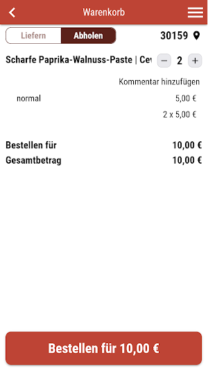 Nazar Restaurant Hannover Screenshot 1