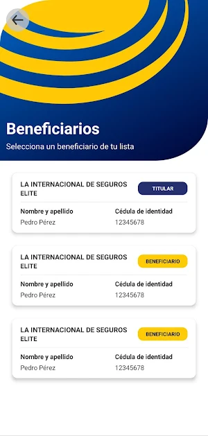 La Internacional de Seguros Screenshot 1