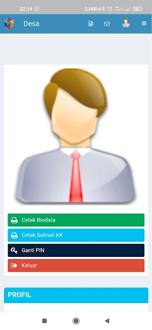 Layanan Mandiri Desa Timbang Screenshot 1