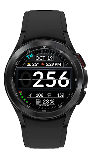 NTV520 - Digital watch face Screenshot 0