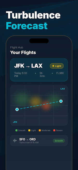 Turbulence Forecast -Flight+ Screenshot 1