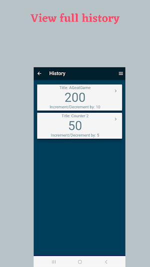 ClickTap - Tally Counter App Screenshot 2