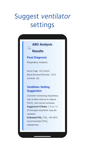 ABG Analyzer - Do ABG Analysis Screenshot 2