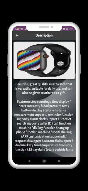 Wearfit Pro Smartwatch guide Screenshot 1