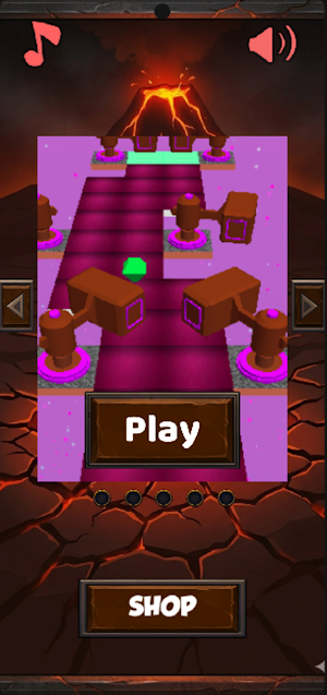 Ball Escape: Floor is lava Screenshot 2