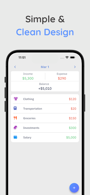 PockeMoney - Pocket Money Log Screenshot 0