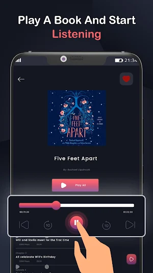 Audio Books App Screenshot 1