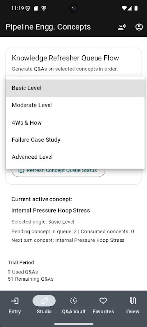 Pipeline Oil & Gas Interviews Screenshot 3
