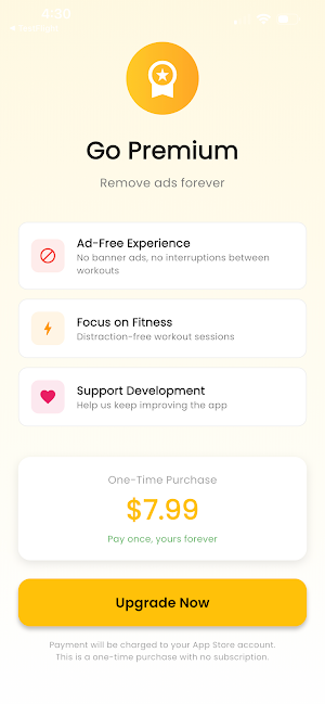 Fit Journey Screenshot 2