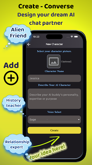 Voice AI Talk Assistant-Sesame Screenshot 1
