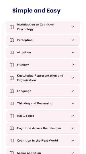 Cognitive Psychology Screenshot 0