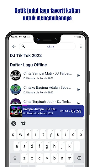 DJ Nanda Lia Remix Offline Screenshot 2