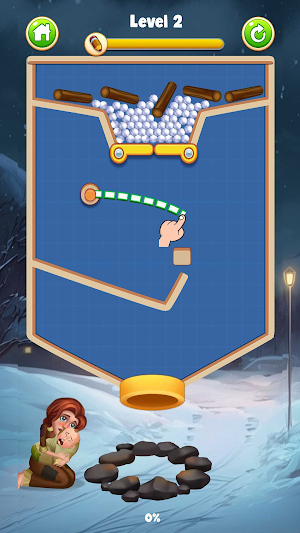 Draw Story: Family Dream Home Screenshot 1