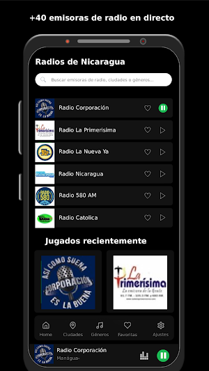 Radios de Nicaragua Screenshot 0