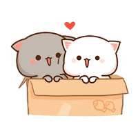 Mochi Peach Cat Stickers