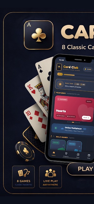Card Club - Classic Card Games Screenshot 0