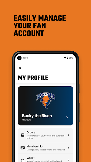 Bucknell Basketball Screenshot 1