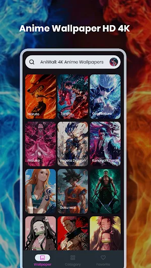 Anime Wallpapers 4K & HD Screenshot 1