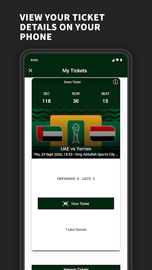 GFF Tickets Screenshot 2
