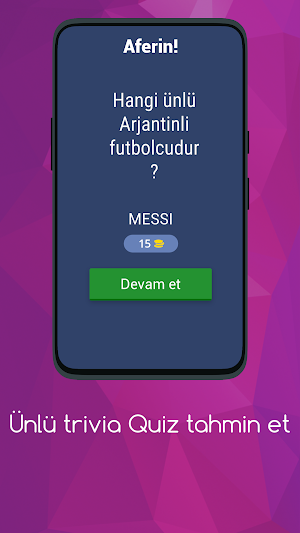 Ünlü trivia Quiz tahmin et Screenshot 1