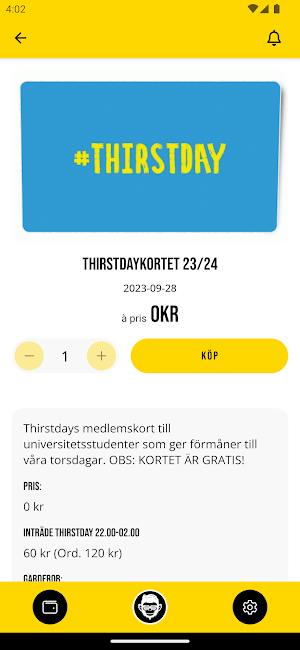 Studentgruppen Screenshot 2