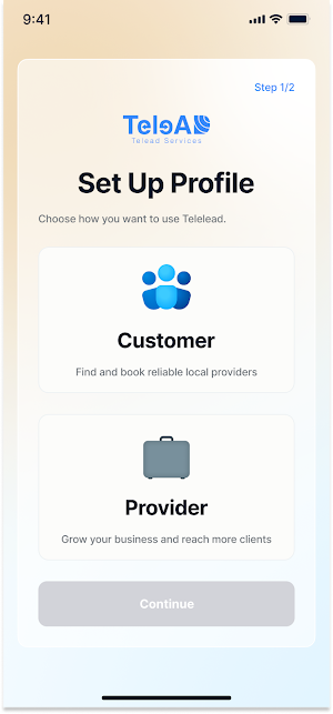 Telead Services Screenshot 3