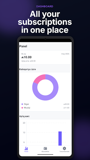 Subscription Tracker Screenshot 0