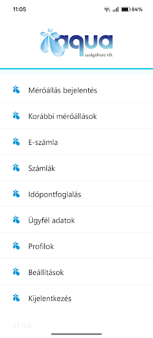 AQUA Ügyfélszolgálat Screenshot 0
