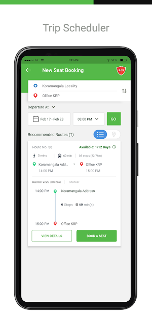 Safetrax Shuttles Commuter Screenshot 1