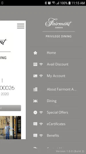 Fairmont Privilege Dining Screenshot 3