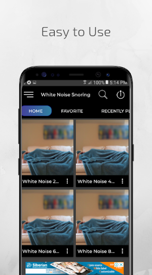 White Noise Snoring Screenshot 1