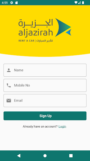 Aljazirah Booking Screenshot 2