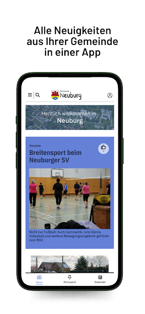 Gemeinde Neuburg Screenshot 0
