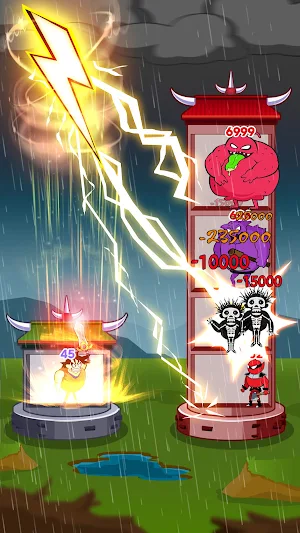 Stick Hero Wars: Dragon Tower Screenshot 3