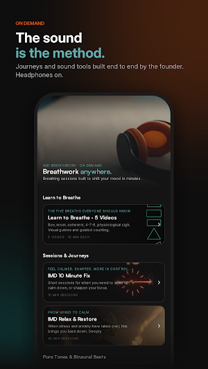 IMD Breathwork Screenshot 1