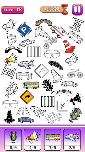 Color Merge Stickers 2D Screenshot 2